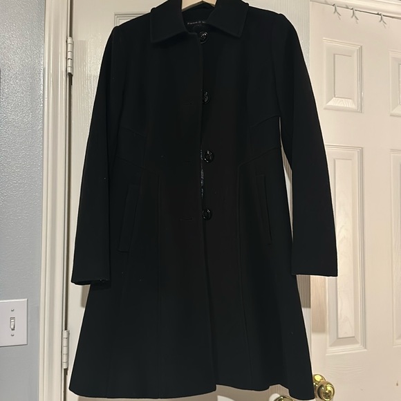 Black wool peacoat - Picture 1 of 4